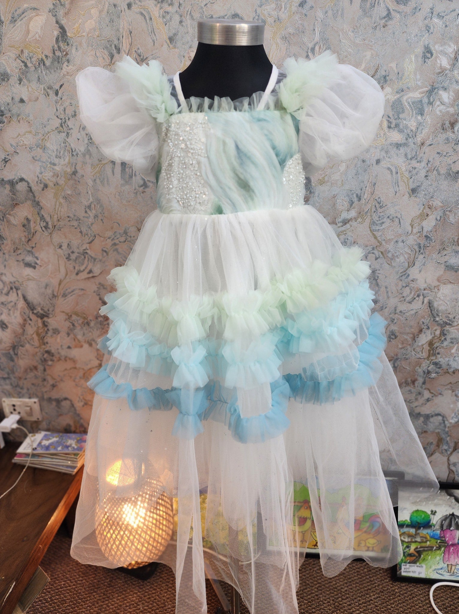 White Magical Baby Dress - Enchanting Dress for Little Girls