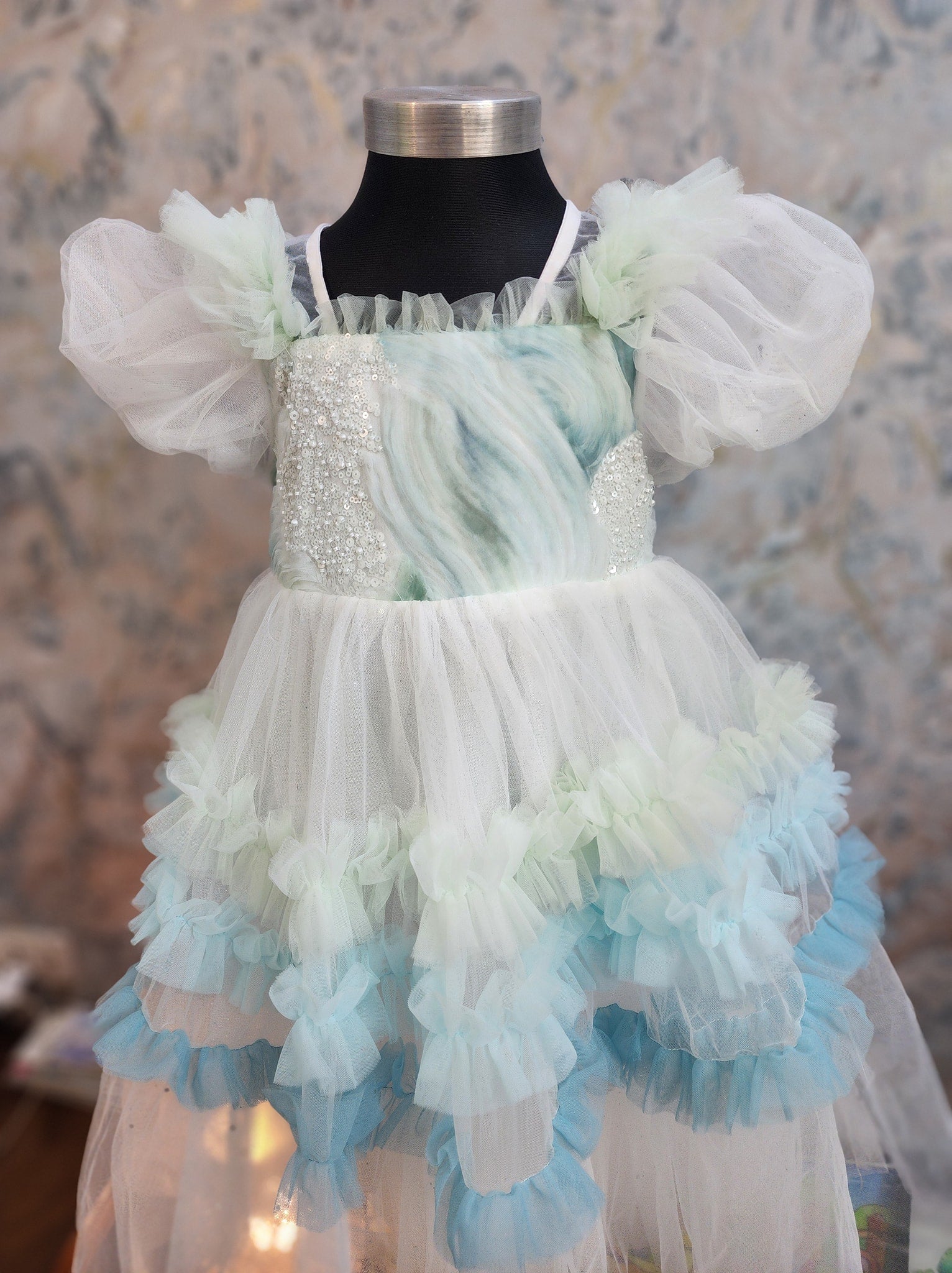 White Magical Baby Dress - Enchanting Dress for Little Girls