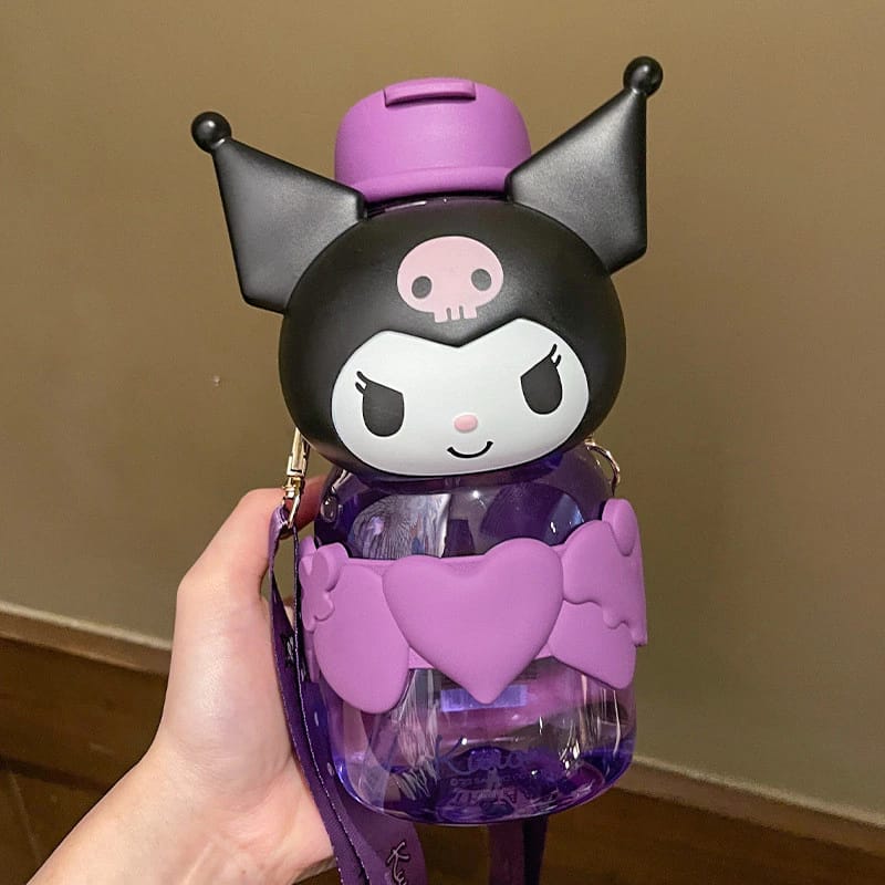 Cute Kuromi Space Water Bottle - Safe, BPA Free & Perfect for School