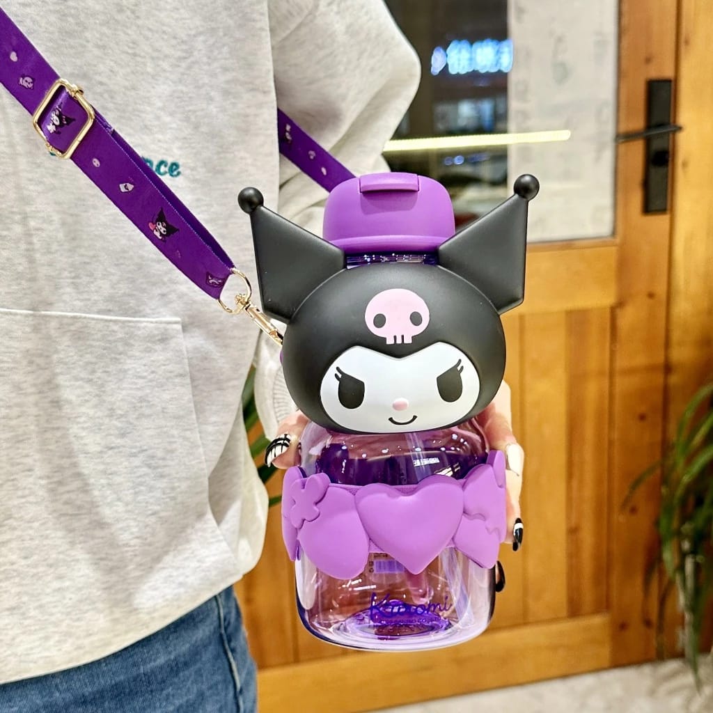 Cute Kuromi Space Water Bottle - Safe, BPA Free & Perfect for School