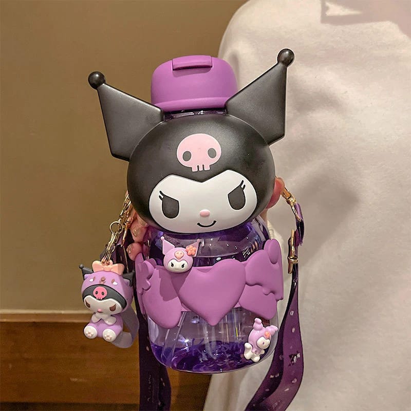 Cute Kuromi Space Water Bottle - Safe, BPA Free & Perfect for School