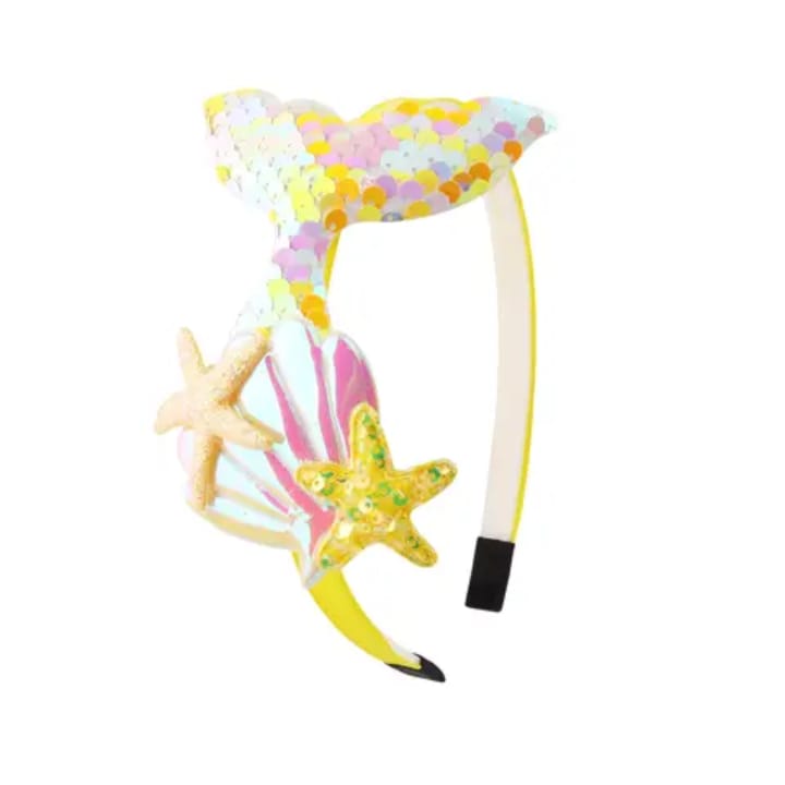 Korean Cute Elastic Rubber Hair Bands Set – Flower Animal Glitter Decoration