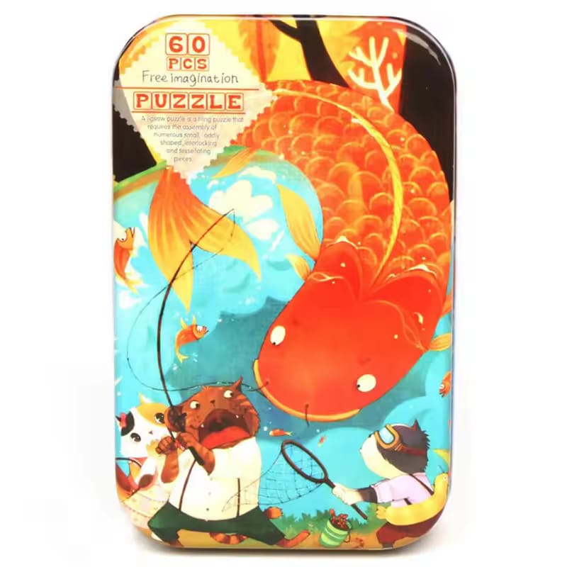 60-Piece Imagination Jigsaw Puzzle Box