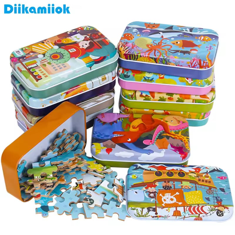 60-Piece Imagination Jigsaw Puzzle Box