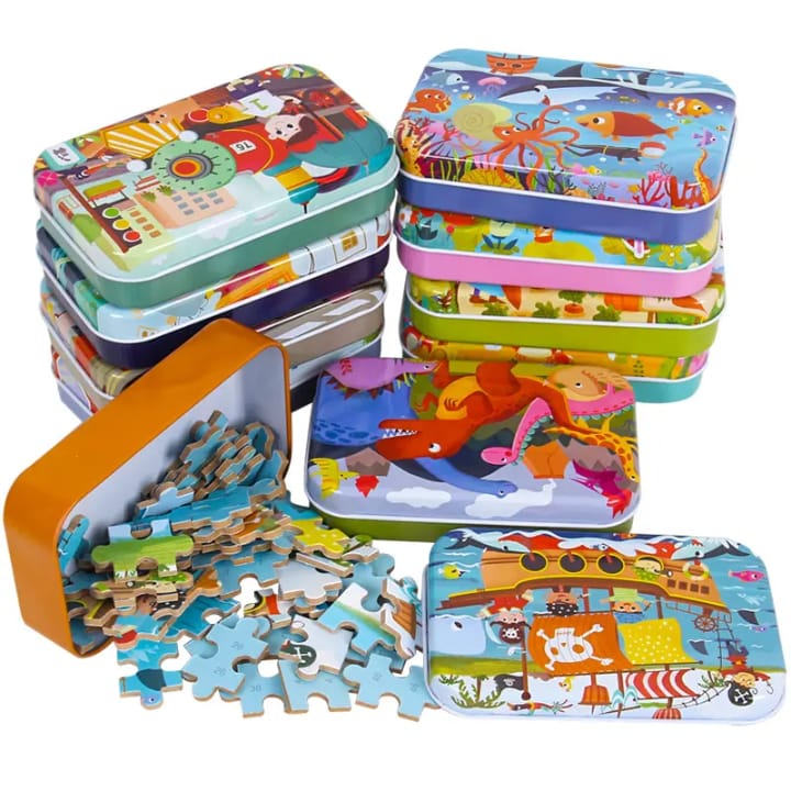 60-Piece Imagination Jigsaw Puzzle Box