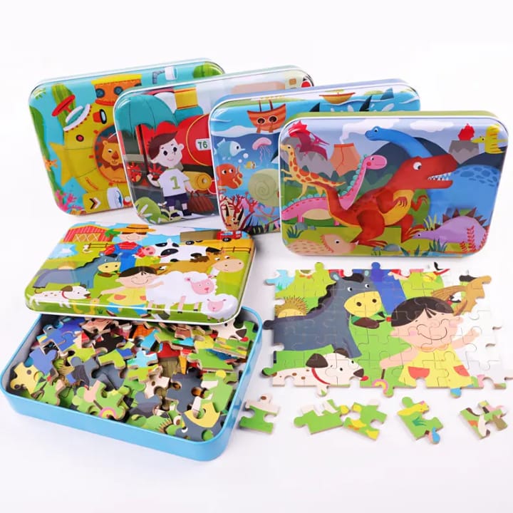 60-Piece Imagination Jigsaw Puzzle Box