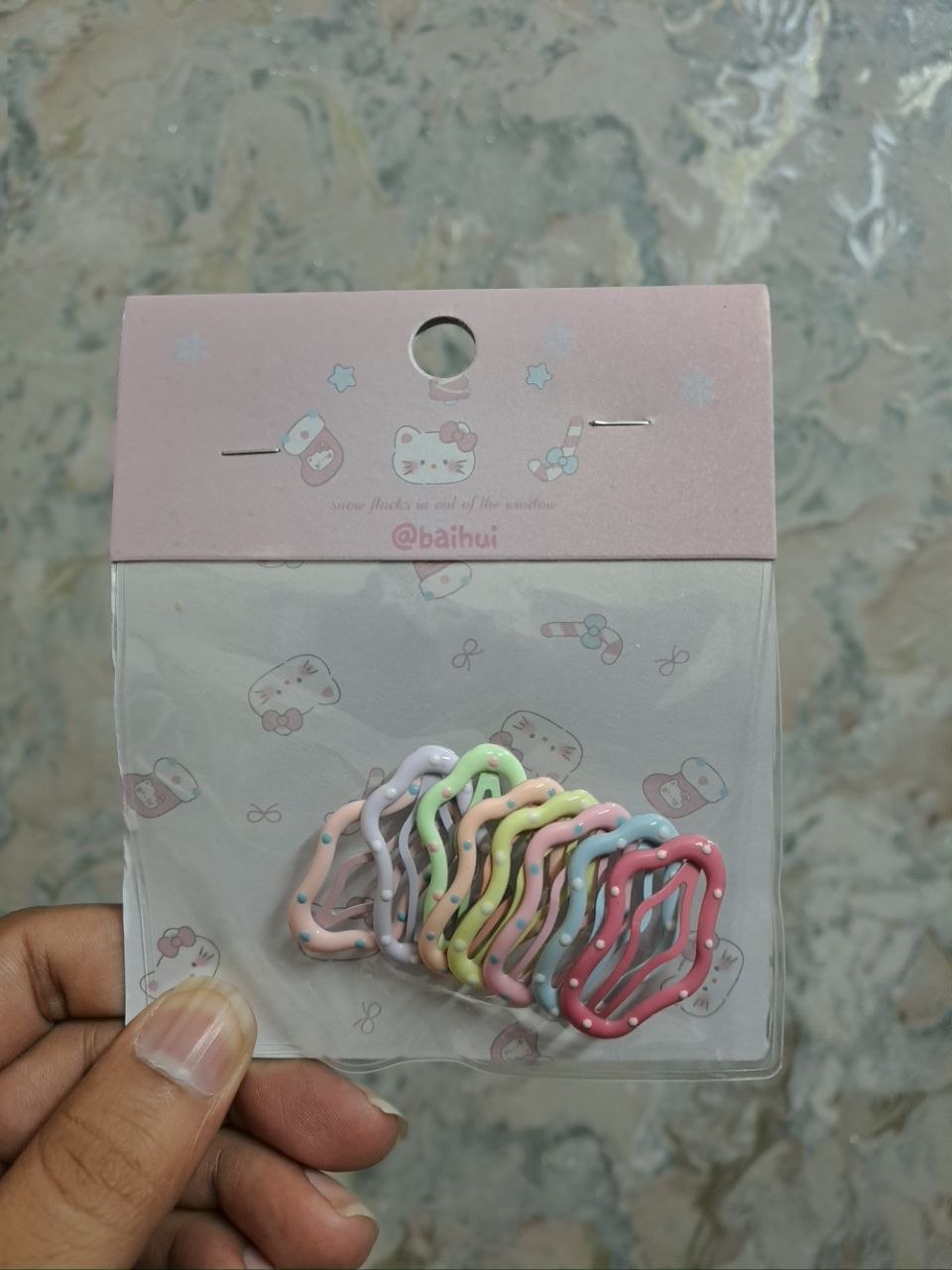Assorted Hair Clips Collection - Multi-Shape Children's Hair Accessories Set